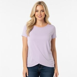 Green Envelope size small lavender top